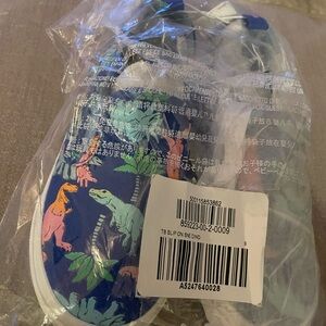 Toddler slide on dinosaur sneakers